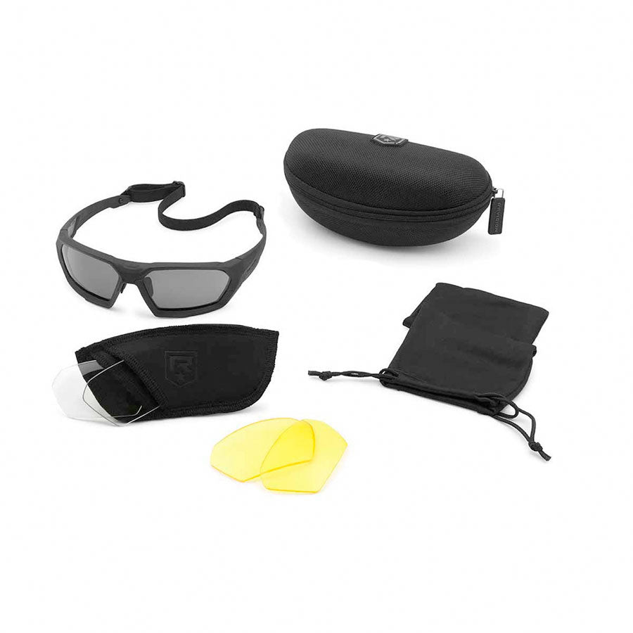Revision ShadowStrike Ballistic Sunglasses 3 Lens Yellow Kit