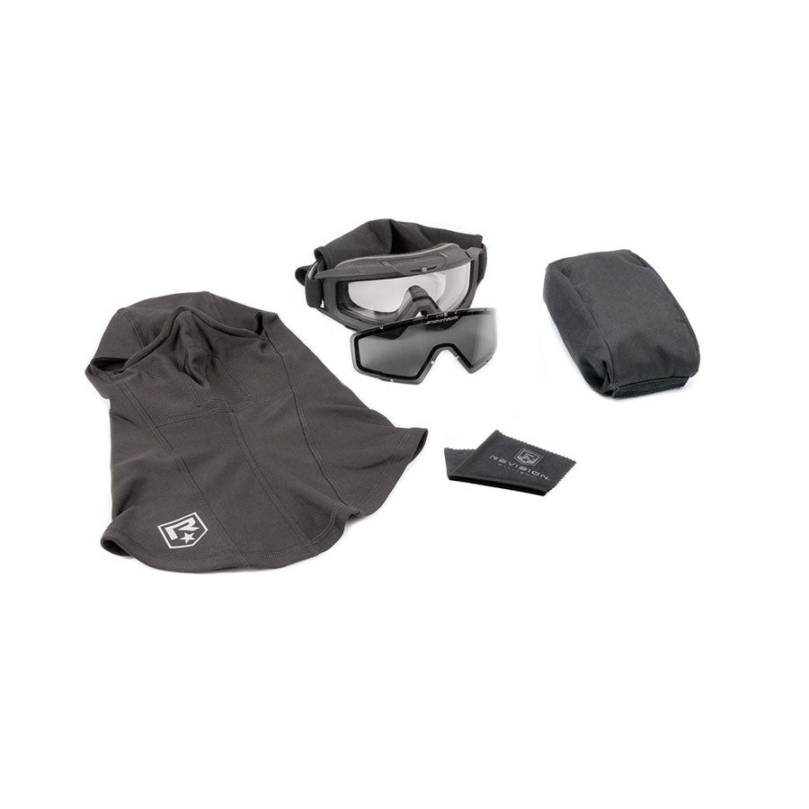 Revision SnowHawk Goggle System 2 Lens Kit with Alpine Balaclava