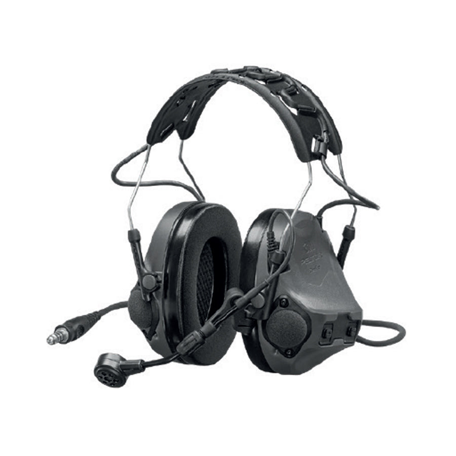 3M PELTOR ComTac VIII Headset, Grey, 4-pin-Tactical Gear UK