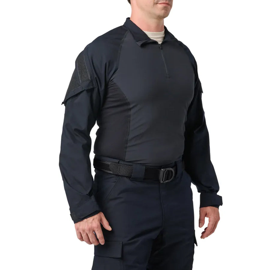 5.11 Flex-Tac TDU Rapid Long Sleeve Shirt Dark Navy-Tactical Gear UK