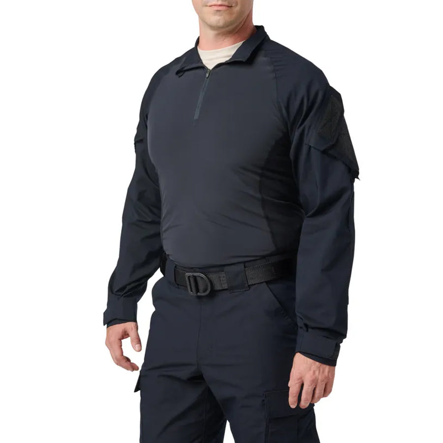 5.11 Flex-Tac TDU Rapid Long Sleeve Shirt Dark Navy-Tactical Gear UK