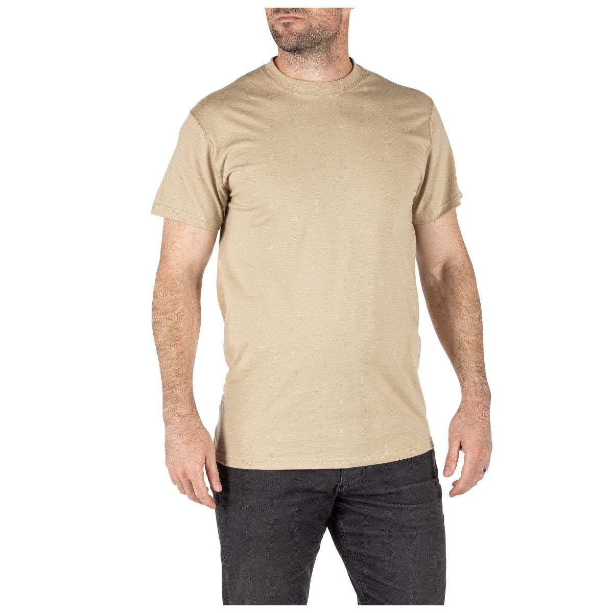 5.11 Mens Utili-T Crew Tees Pack of 3 ACU Tan-Tactical Gear UK
