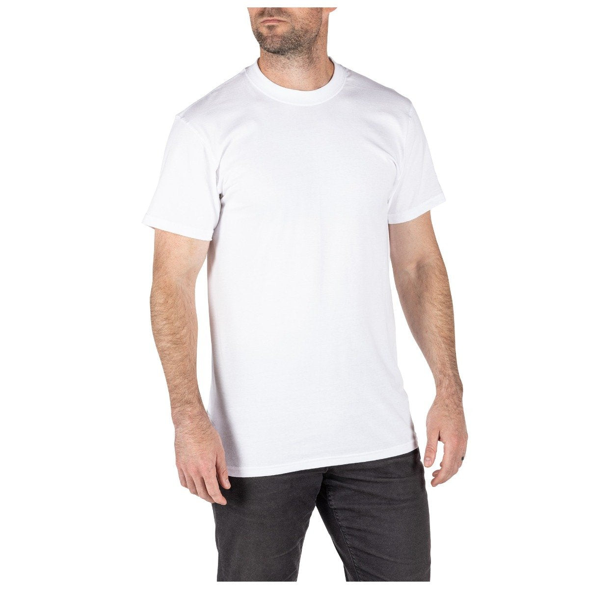 5.11 Mens Utili-T Crew Tees Pack of 3 White-Tactical Gear UK