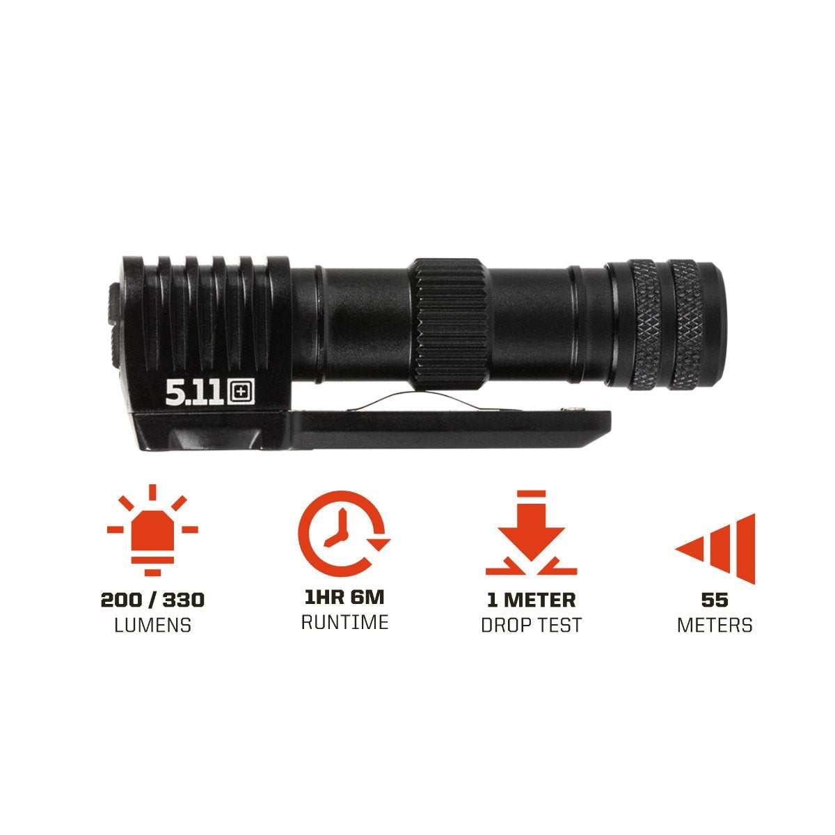 5.11 Rapid 1AA 200 Lumens LED Headlamp-Tactical Gear UK