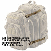 5.11 Rush Tier System Pack of 4-Tactical Gear UK