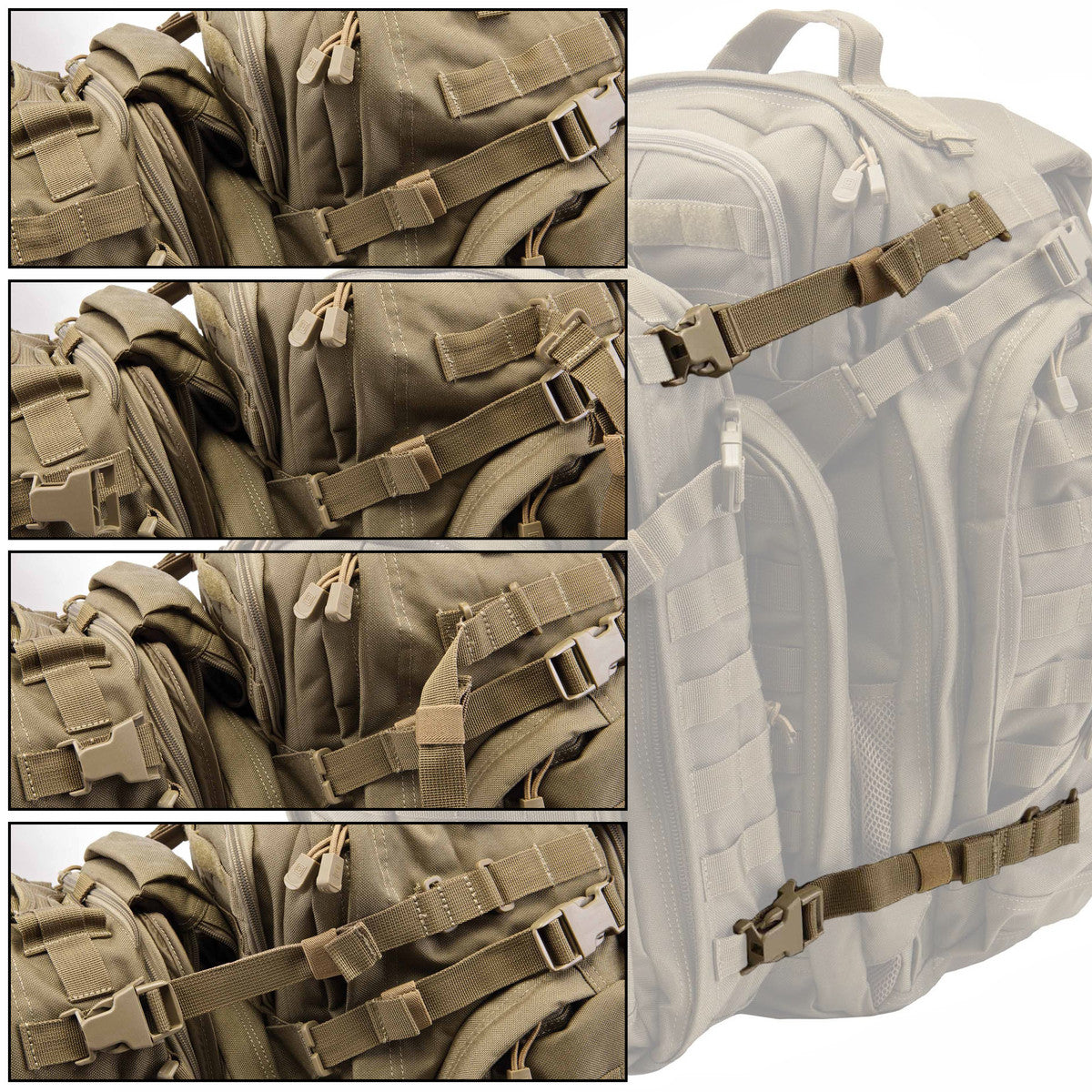 5.11 Rush Tier System Pack of 4-Tactical Gear UK