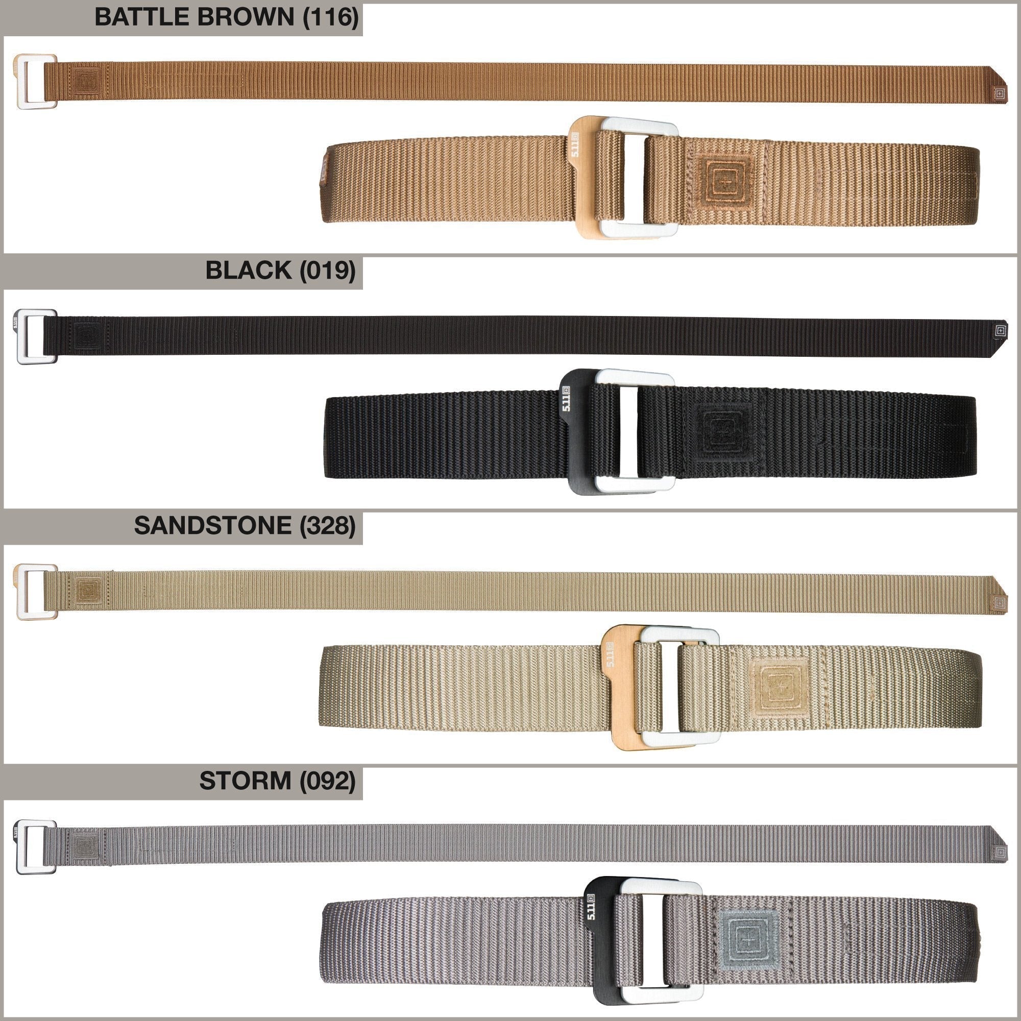 5.11 Tactical 1.5" Traverse Double Buckle Belt-Tactical Gear UK