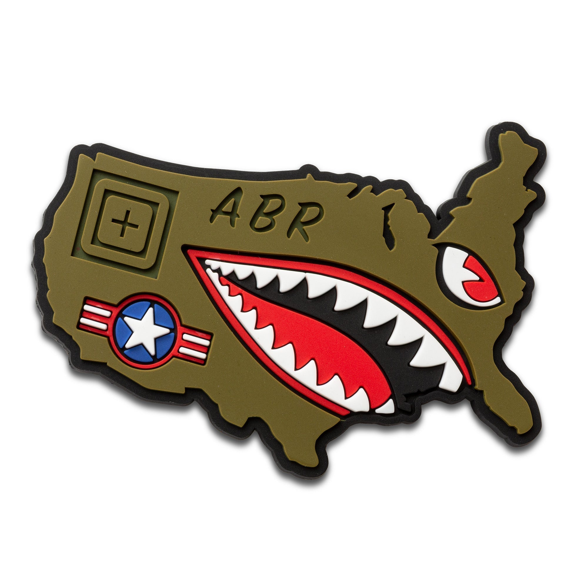 5.11 Tactical ABR USA Tiger Shark Patch-Tactical Gear UK