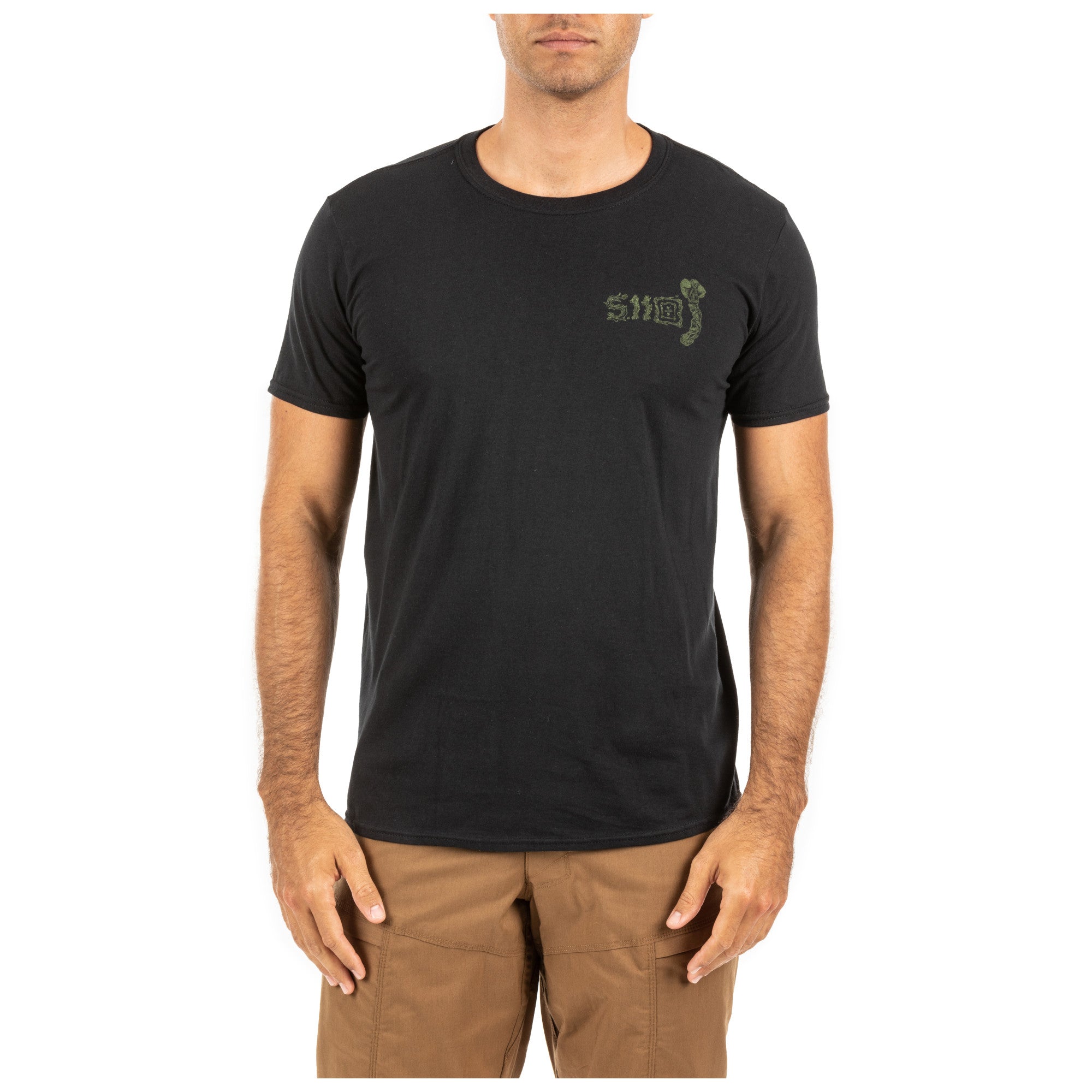 5.11 Tactical Chip Axe Tee Black-Tactical Gear UK