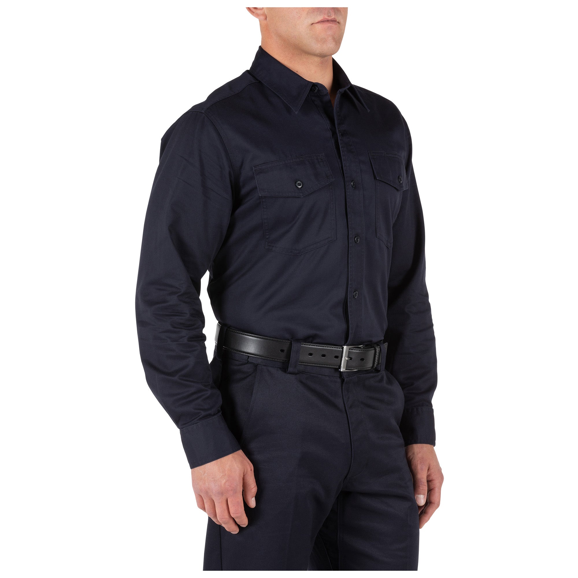 5.11 Tactical Company Long Sleeve Shirt Fire Navy-Tactical Gear UK