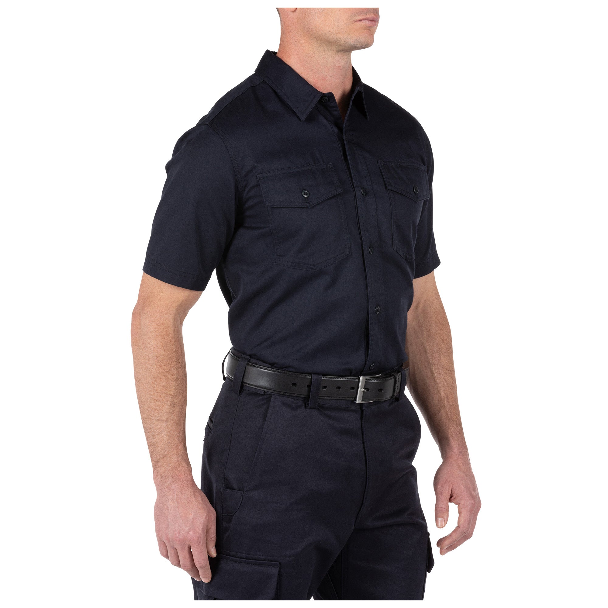 5.11 Tactical Company Short Sleeve Shirt Fire Navy-Tactical Gear UK