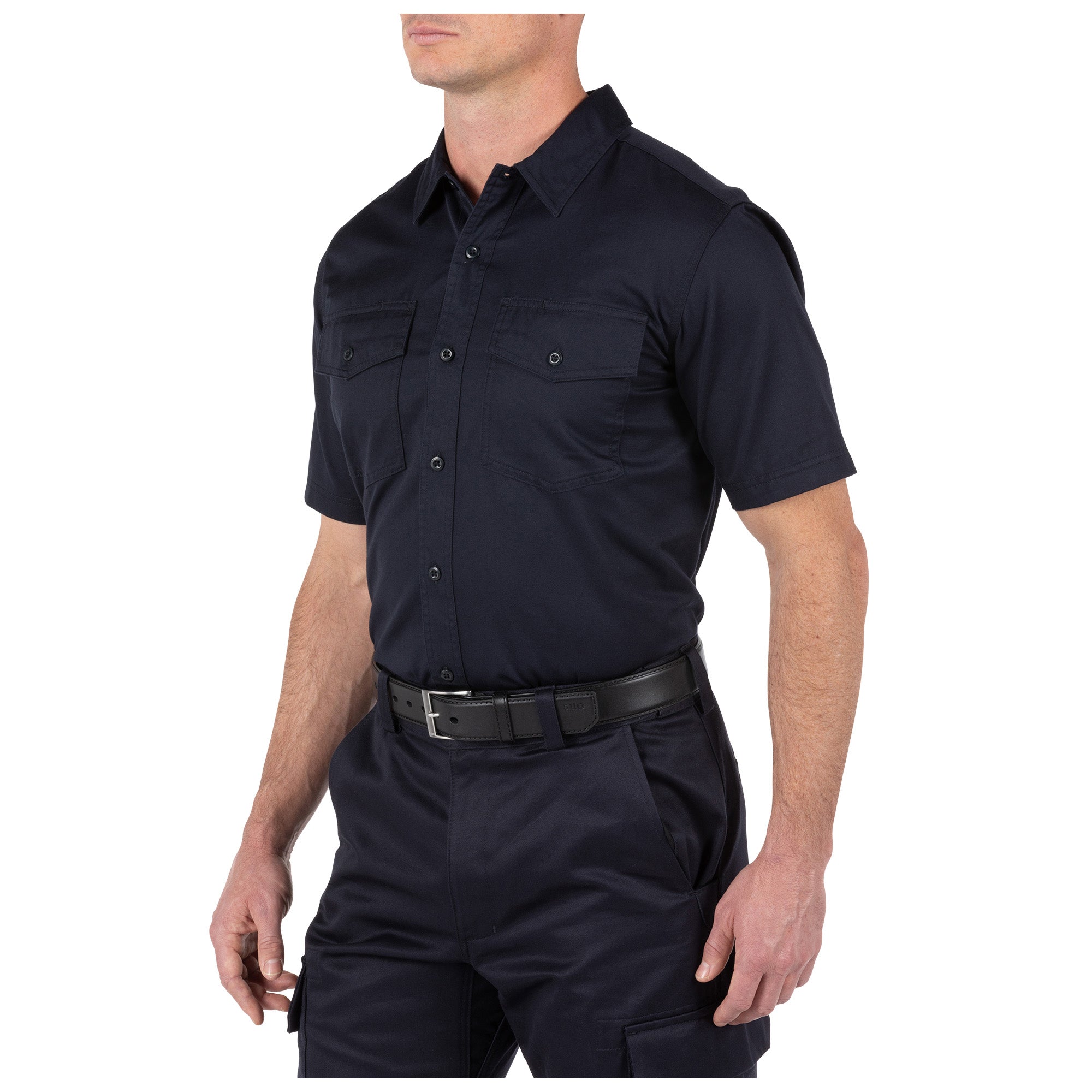 5.11 Tactical Company Short Sleeve Shirt Fire Navy-Tactical Gear UK
