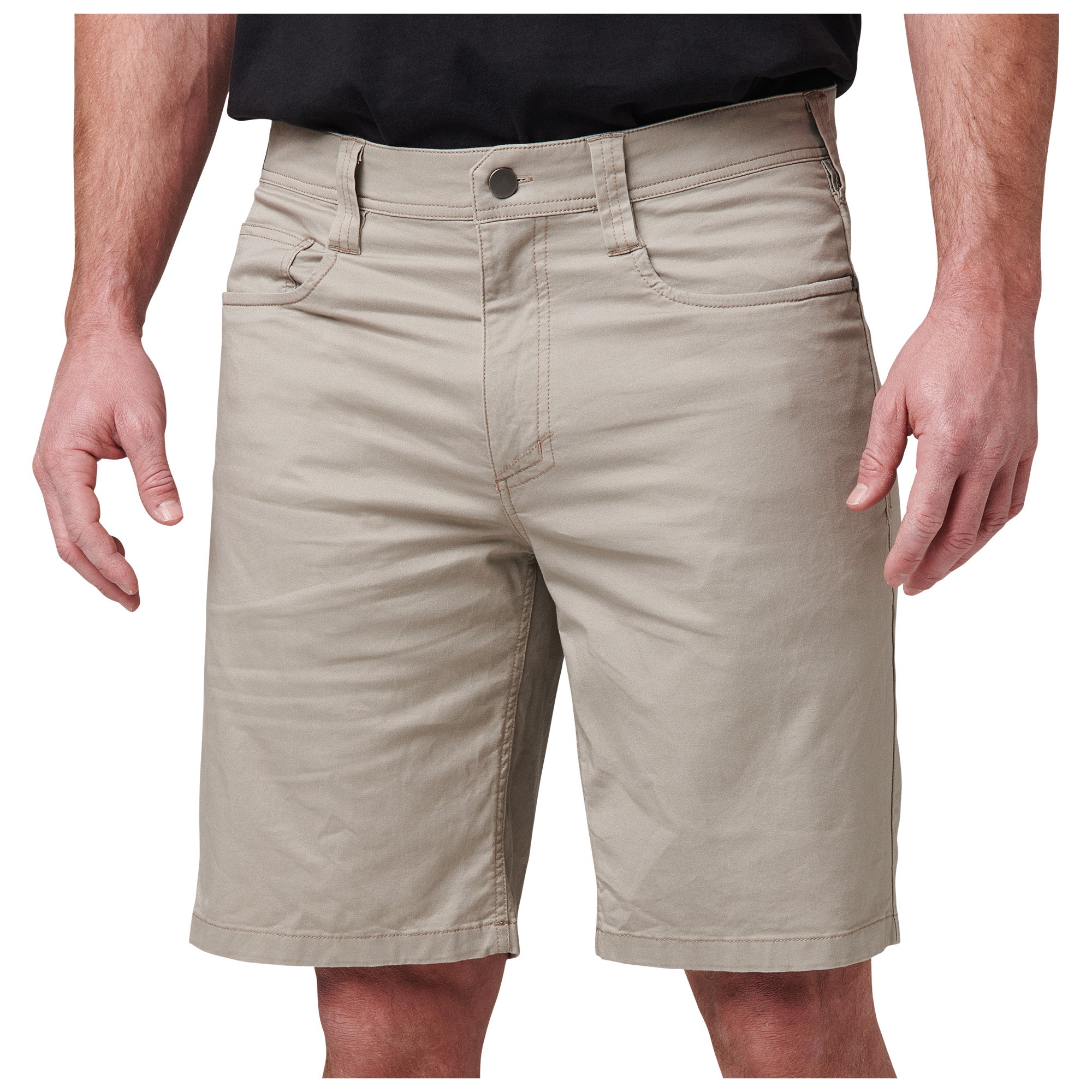 5.11 Tactical Defender-Flex Midweight Short Badlands Tan-Tactical Gear UK