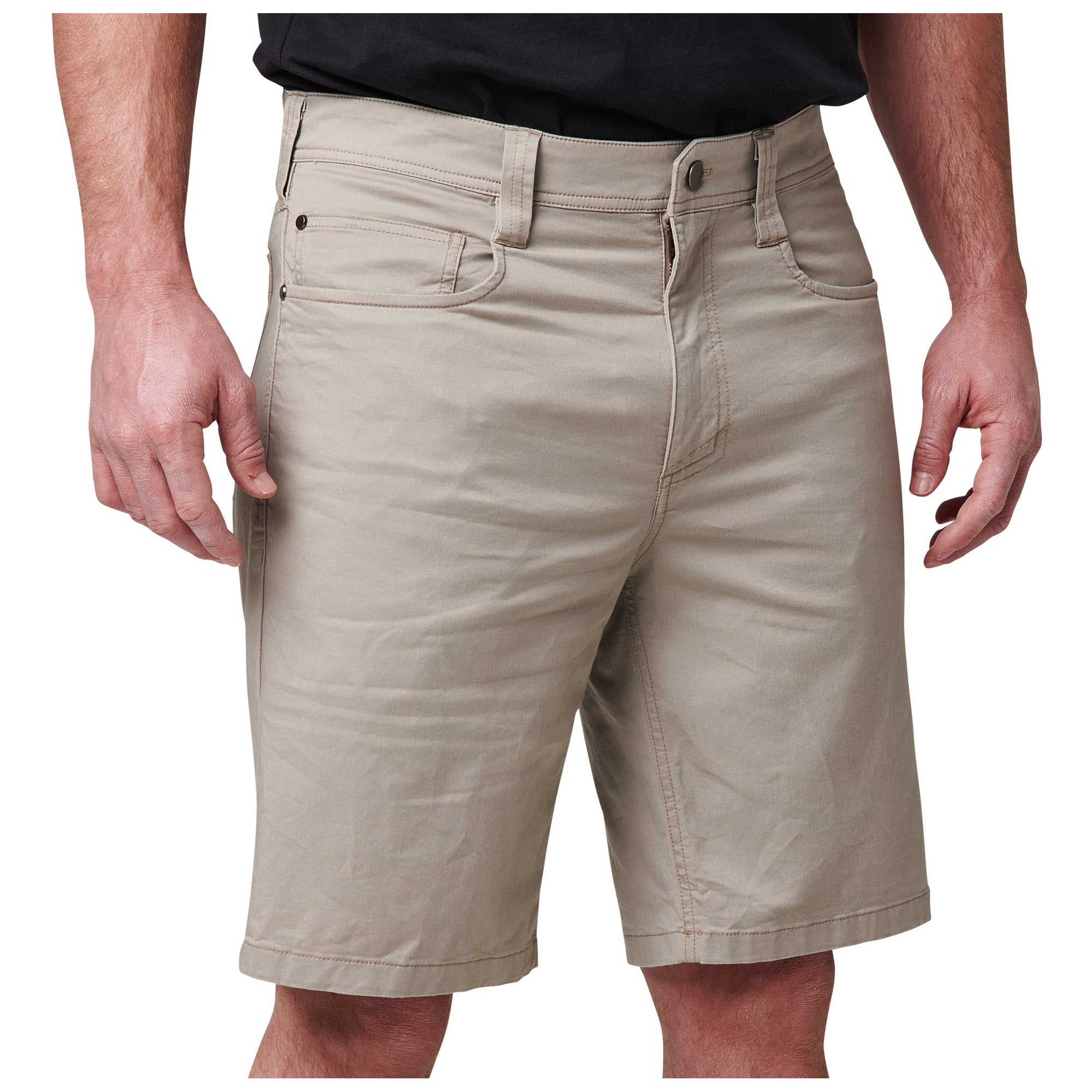 5.11 Tactical Defender-Flex Midweight Short Badlands Tan-Tactical Gear UK