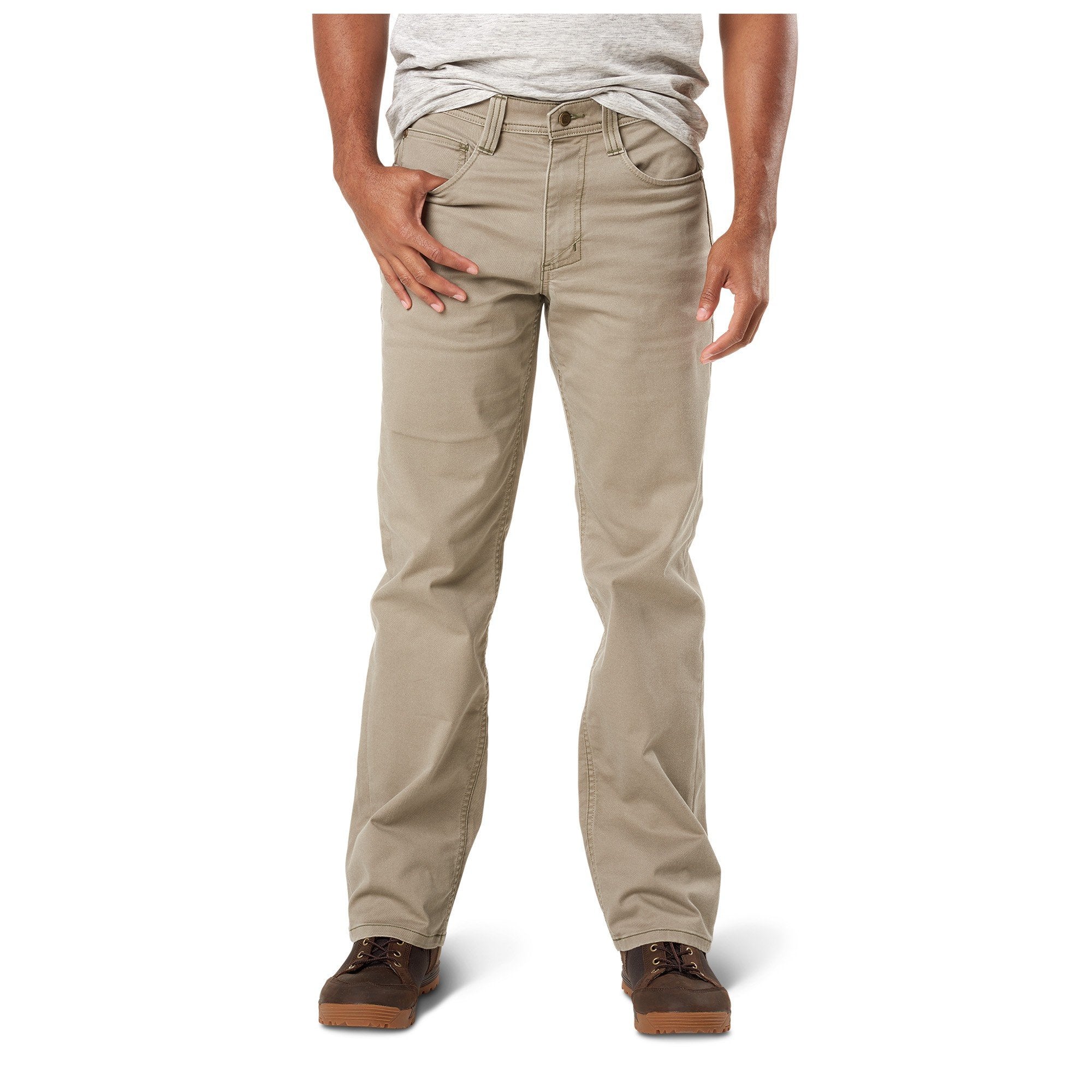 5.11 Tactical Defender Flex Straight Jeans Stone-Tactical Gear UK