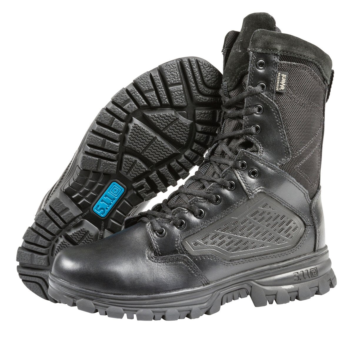 5.11 Tactical EVO Side-Zip Waterproof 8 Inch Boots 12312-Tactical Gear UK