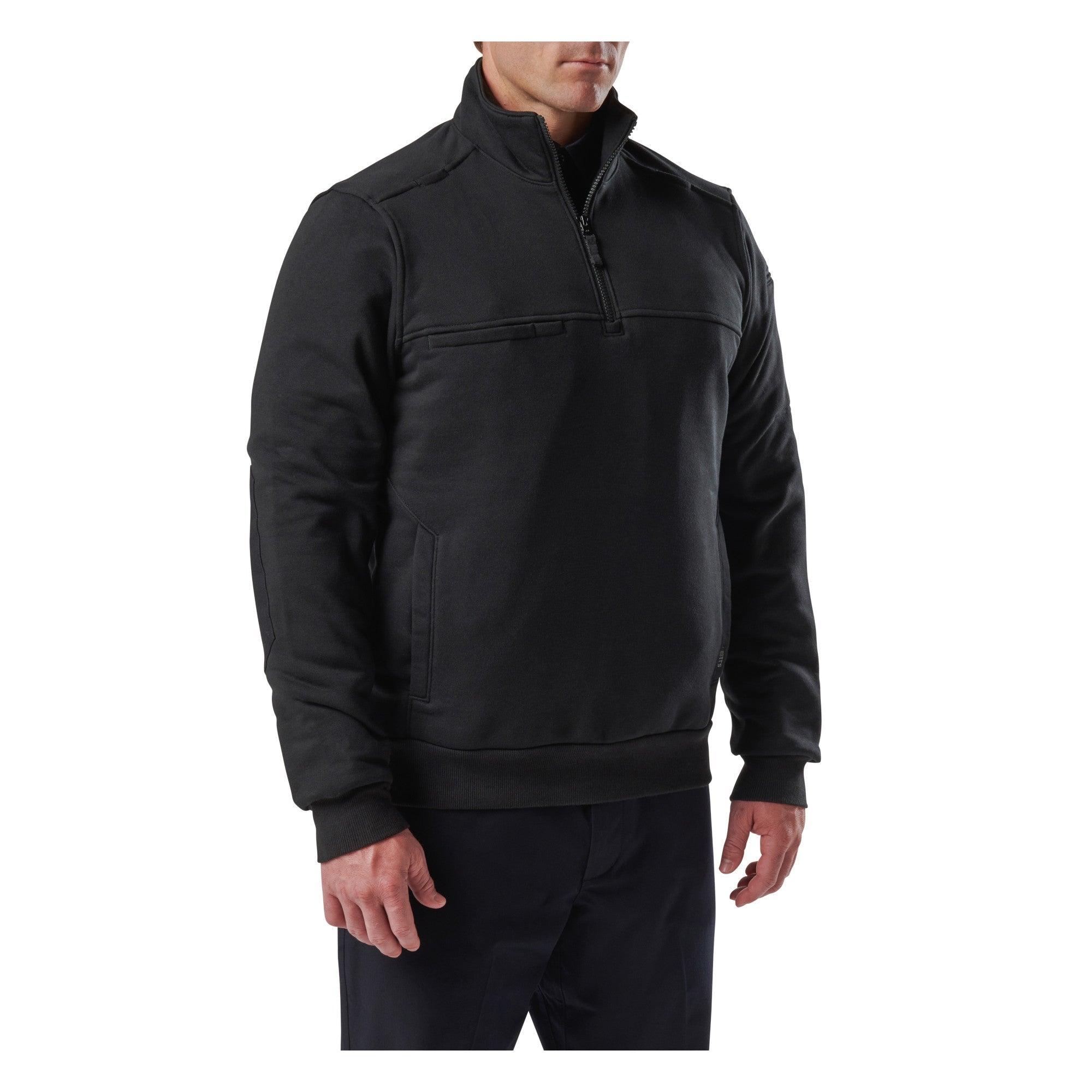 5.11 Tactical Job Shirt 1/4 Zip 2.0 Black-Tactical Gear UK