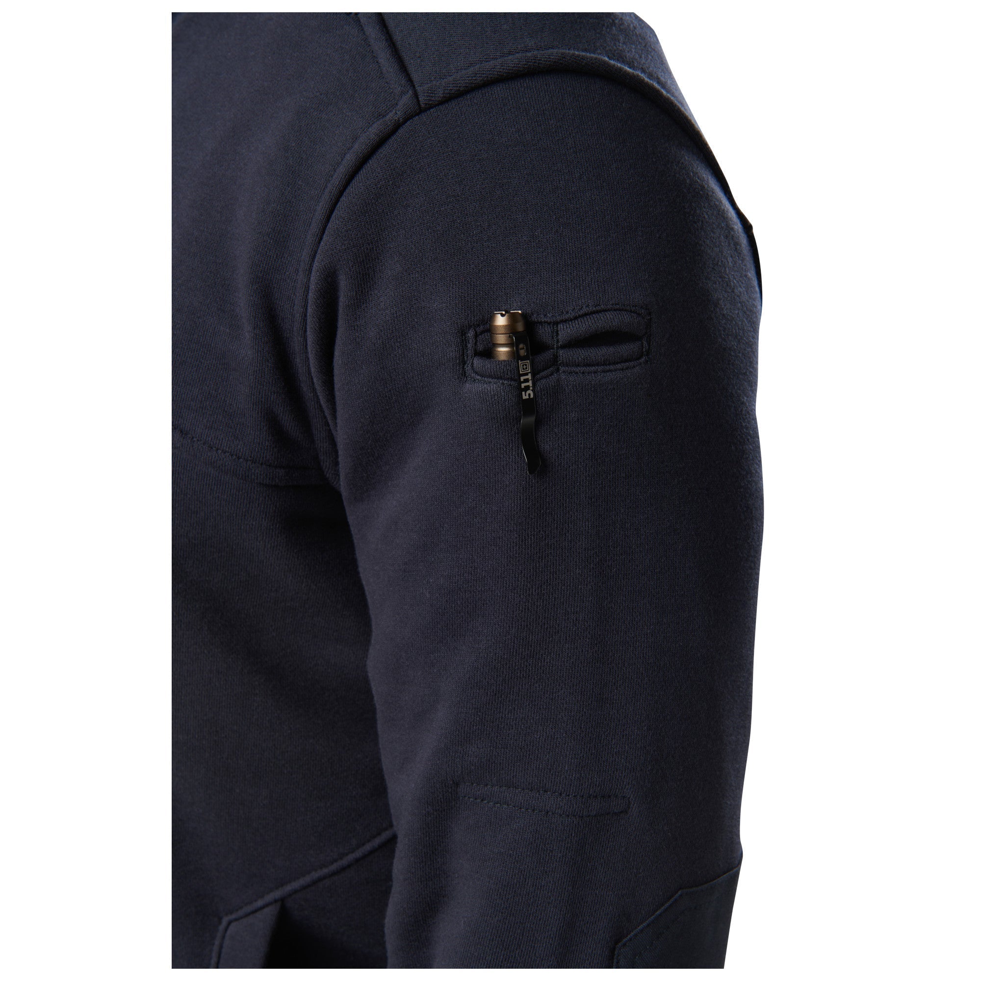 5.11 Tactical Job Shirt 1/4 Zip 2.0 Fire Navy-Tactical Gear UK