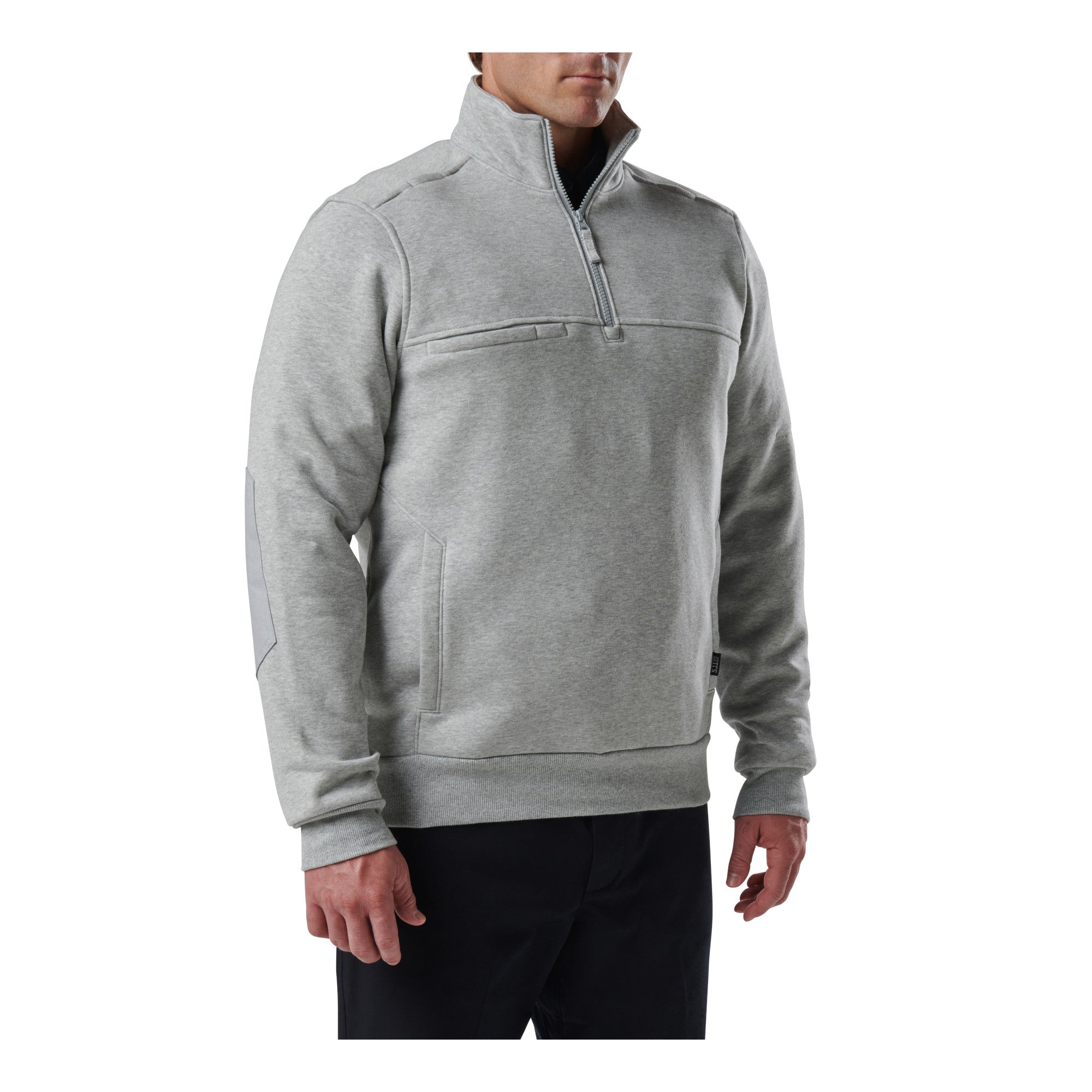 5.11 Tactical Job Shirt 1/4 Zip 2.0 Heater Grey-Tactical Gear UK