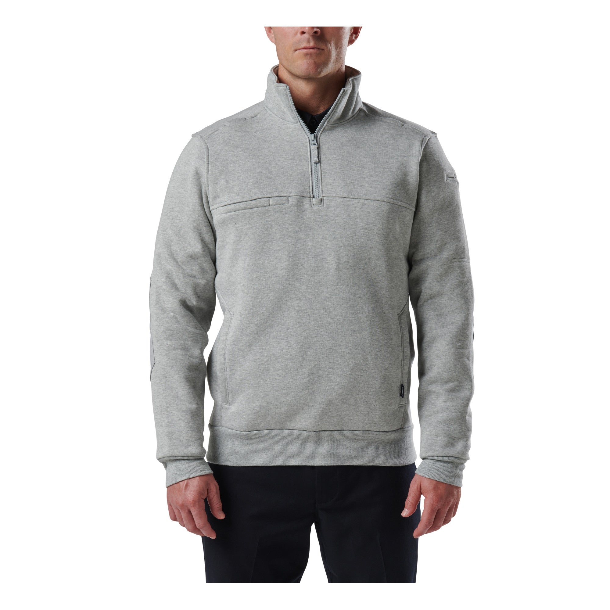5.11 Tactical Job Shirt 1/4 Zip 2.0 Heater Grey-Tactical Gear UK