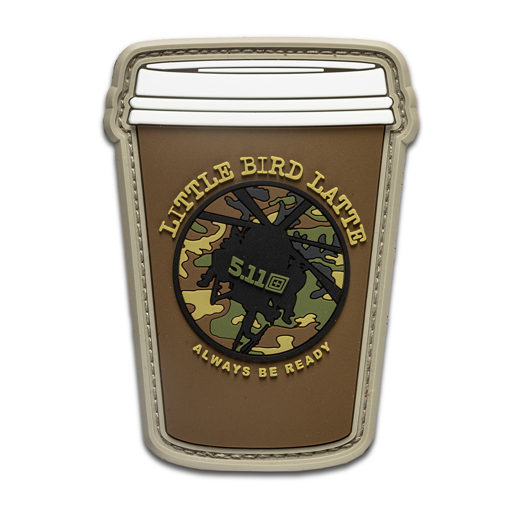 5.11 Tactical Little Bird Latte Patch-Tactical Gear UK