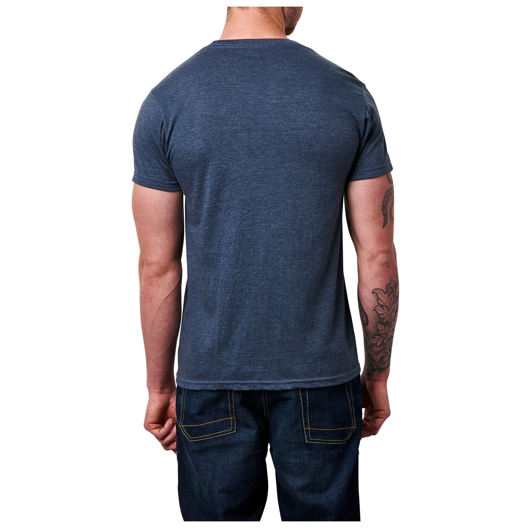 5.11 Tactical Offroad Dreamin' Tee Dark Navy Heather-Tactical Gear UK