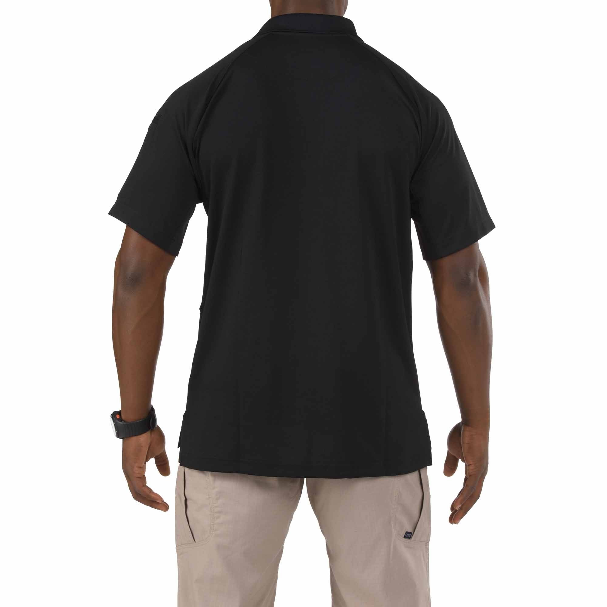 5.11 Tactical Performance Short Sleeve Polo Black-Tactical Gear UK