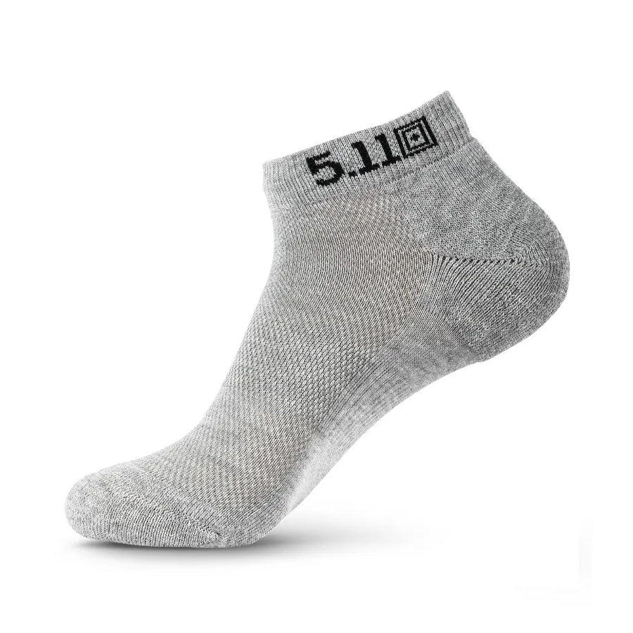 5.11 Tactical PT-R Basic Ankle Socks (6-Pack)-Tactical Gear UK