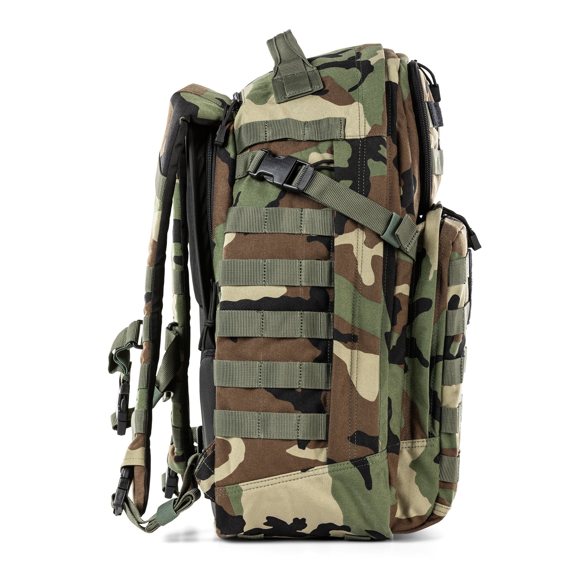 5.11 Tactical RUSH 24 2.0 Backpack 37L Woodland Camo-Tactical Gear UK