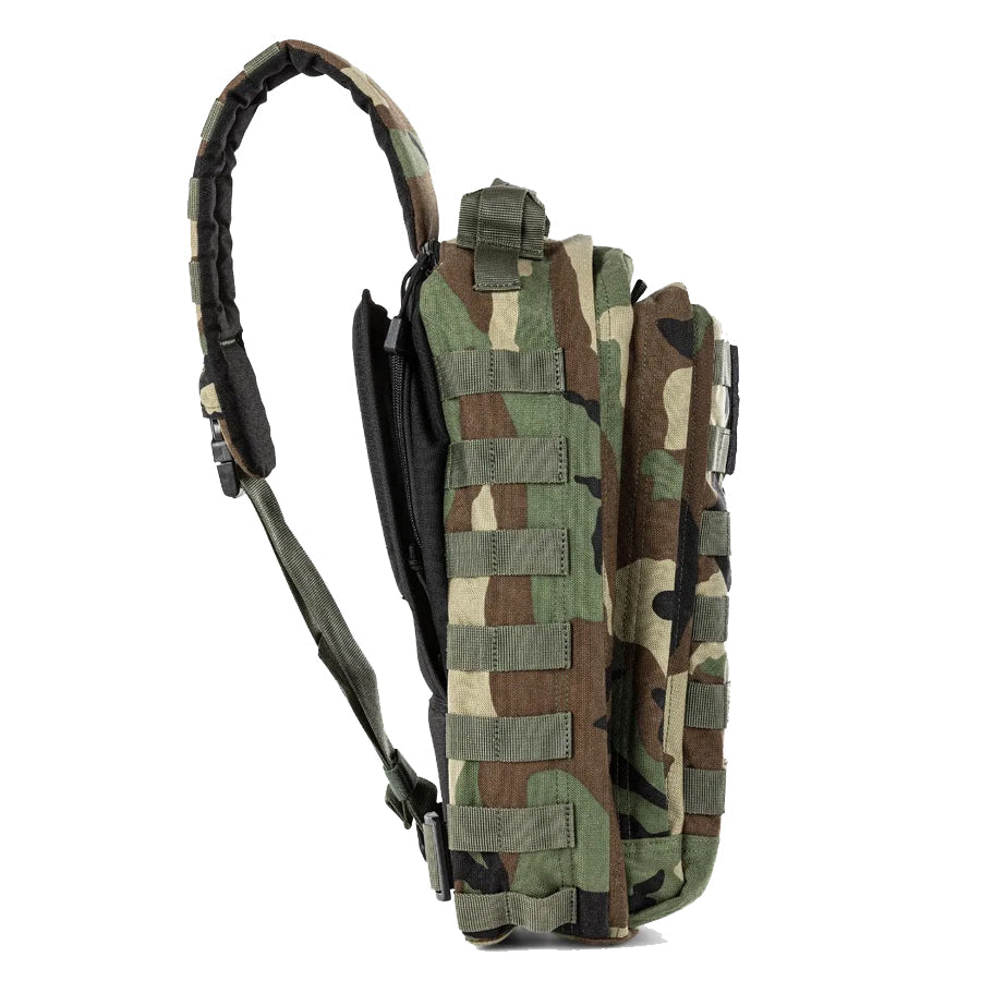 5.11 Tactical RUSH MOAB 8 Woodland Sling Pack 13L-Tactical Gear UK
