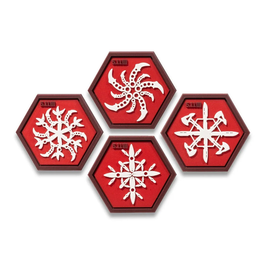 5.11 Tactical Snowflake Ninja Stars Patch-Tactical Gear UK