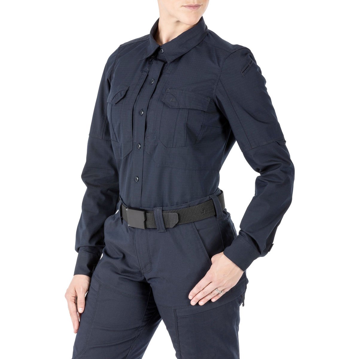 5.11 Tactical Women's Stryke Long Sleeve Shirt Dark Navy-Tactical Gear UK