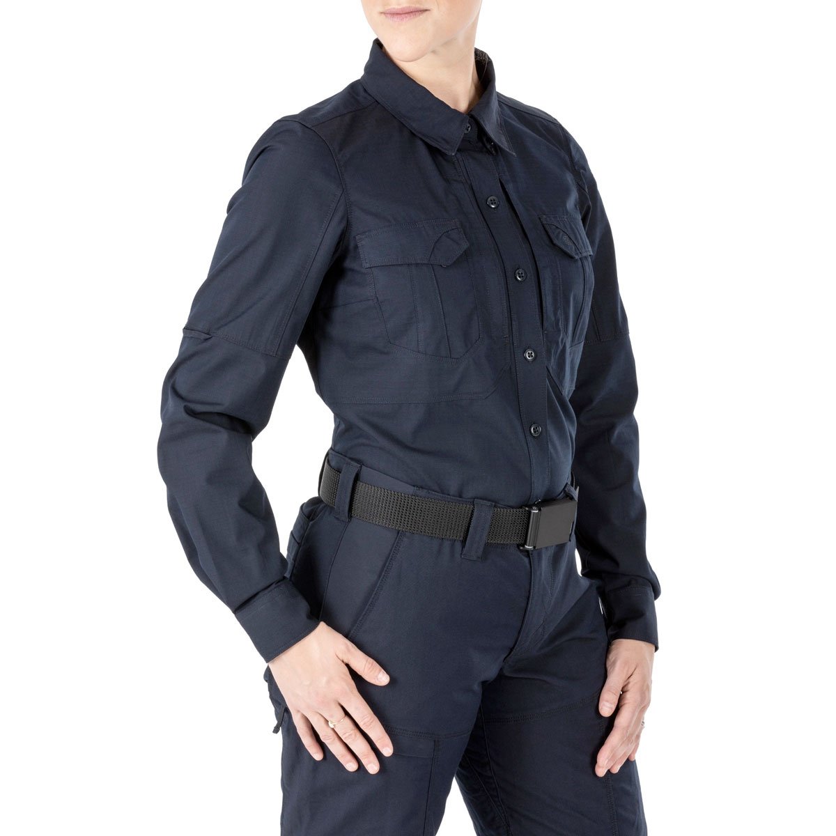5.11 Tactical Women's Stryke Long Sleeve Shirt Dark Navy-Tactical Gear UK