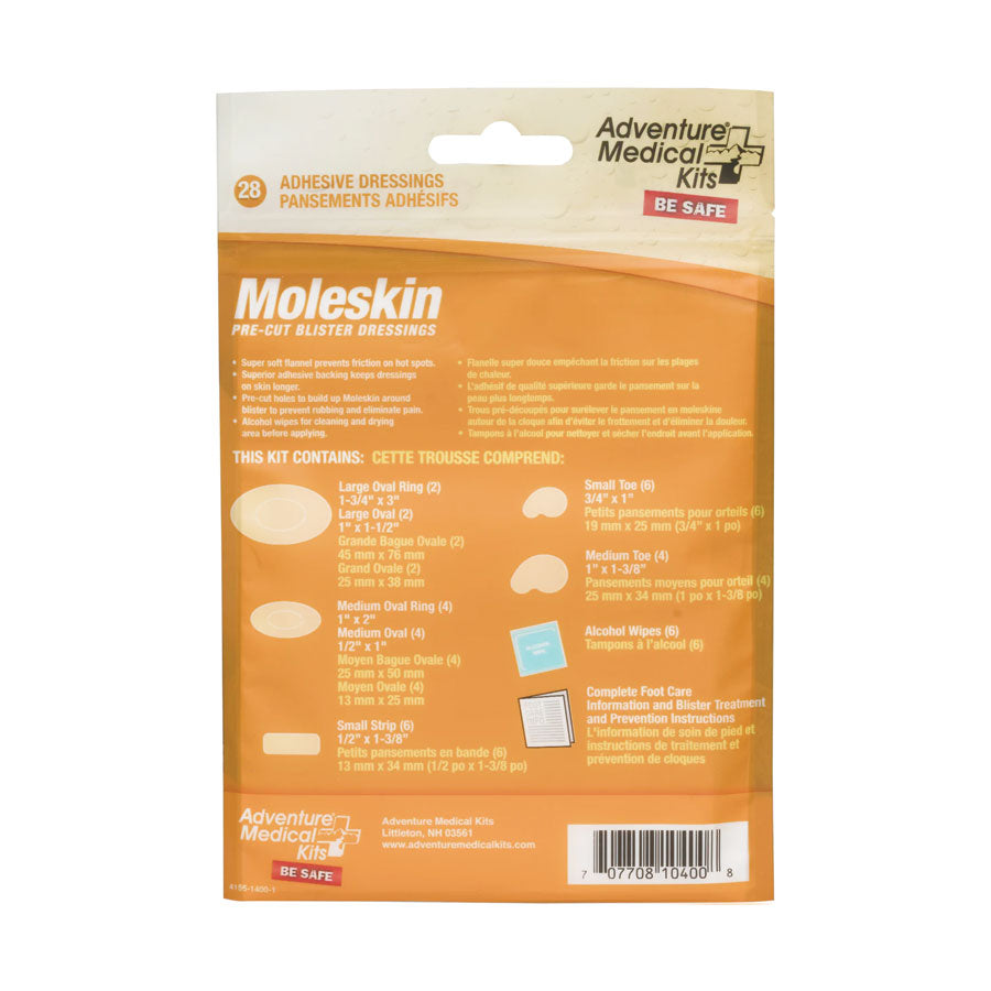 Adventure Medical Kits Moleskin Pre-Cut Blister Dressings-Tactical Gear UK