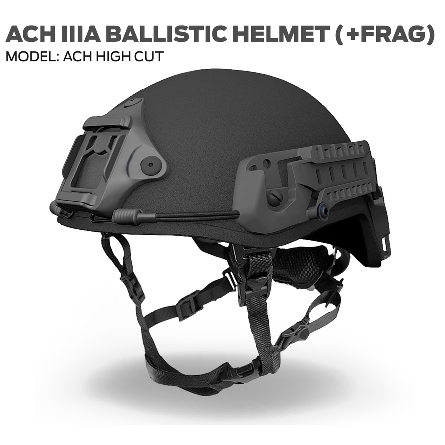 Armor Australia ACH IIIA Ballistic Helmet +Frag ACH High Cut-Tactical Gear UK