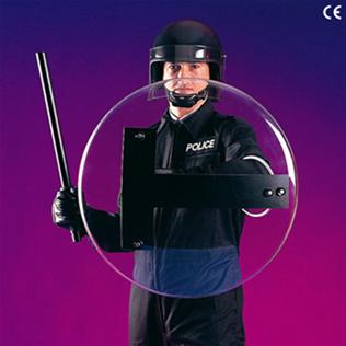 Arnold AR2 Riot Round Shield-Tactical Gear UK