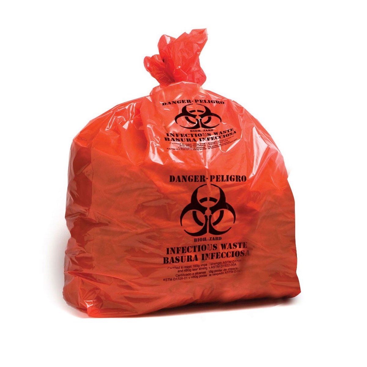 Arrowhead Forensics Biohazard Disposal Bags - 100/Pack-Tactical Gear UK