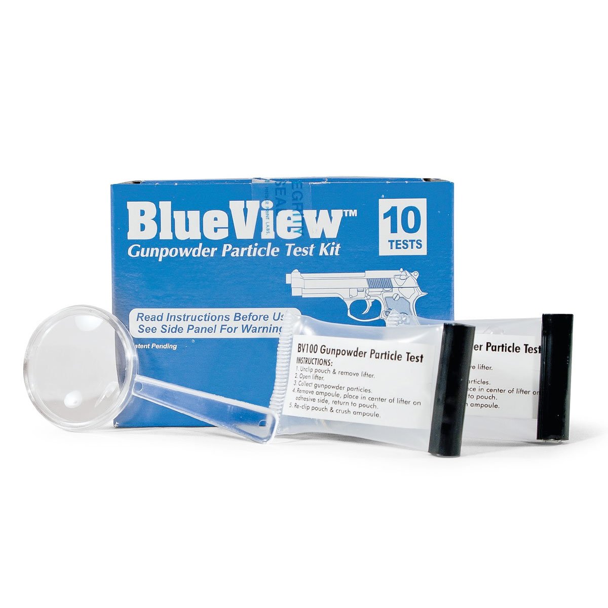 Arrowhead Forensics BlueView Gunpowder Particle Test Kits 10 Tests-Tactical Gear UK