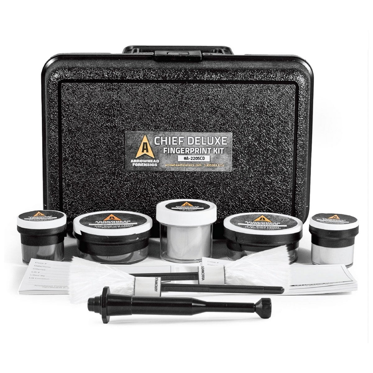 Arrowhead Forensics Chief Deluxe Fingerprint Kit-Tactical Gear UK