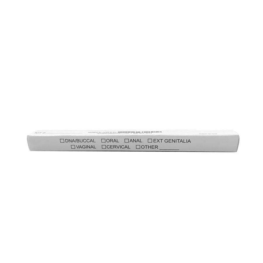 Arrowhead Forensics Universal Swab Box - 6” x .5" - Printed - 100 boxes-Tactical Gear UK