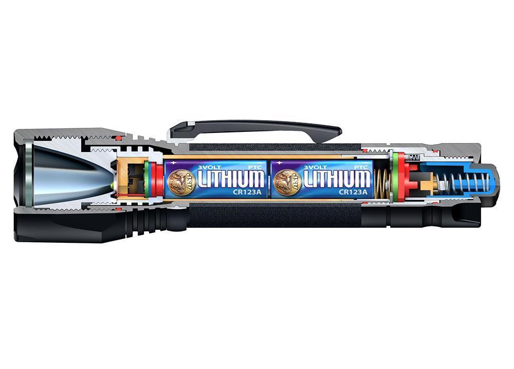 ASP Poly Triad CR 600 Lumens Tactical Flashlight Black-Tactical Gear UK