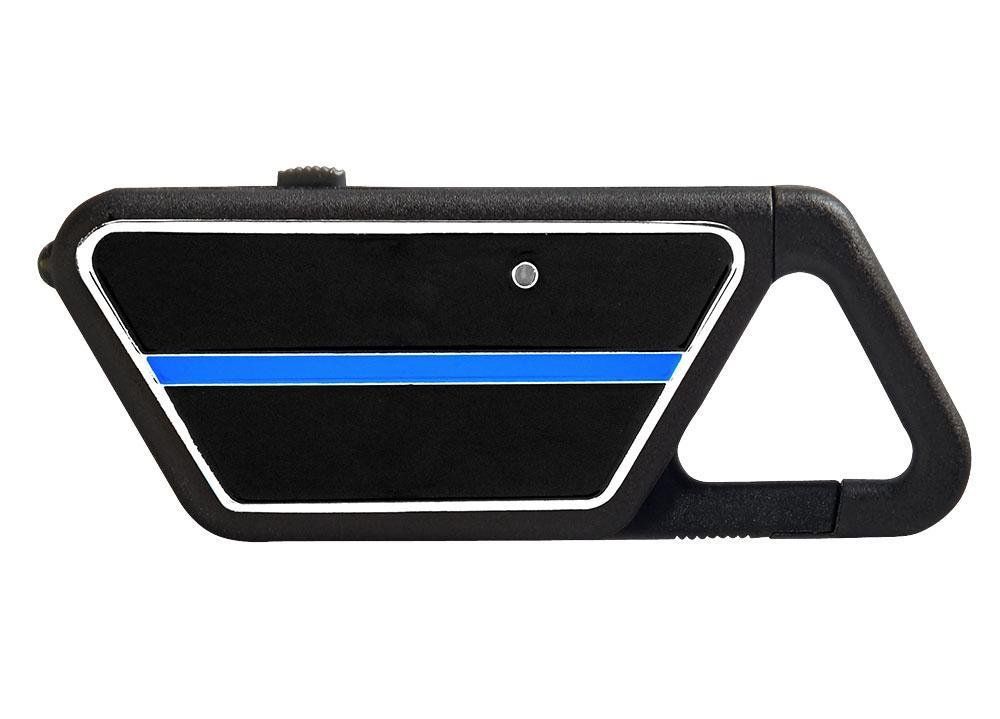 ASP Sapphire USB Rechargeable Key Chain Light Thin Blue Line 53565-Tactical Gear UK