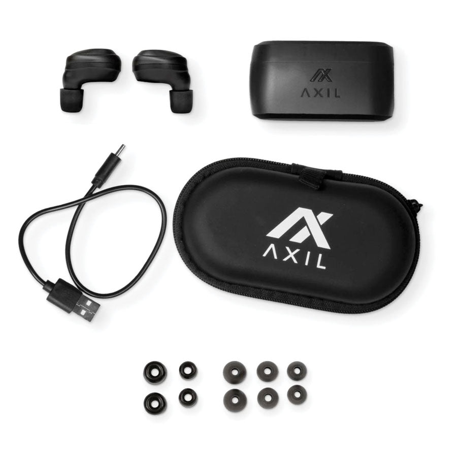 Axil XCOR Tactical Hearing Protection Earbuds with Touch Control and Bluetooth-Tactical Gear UK