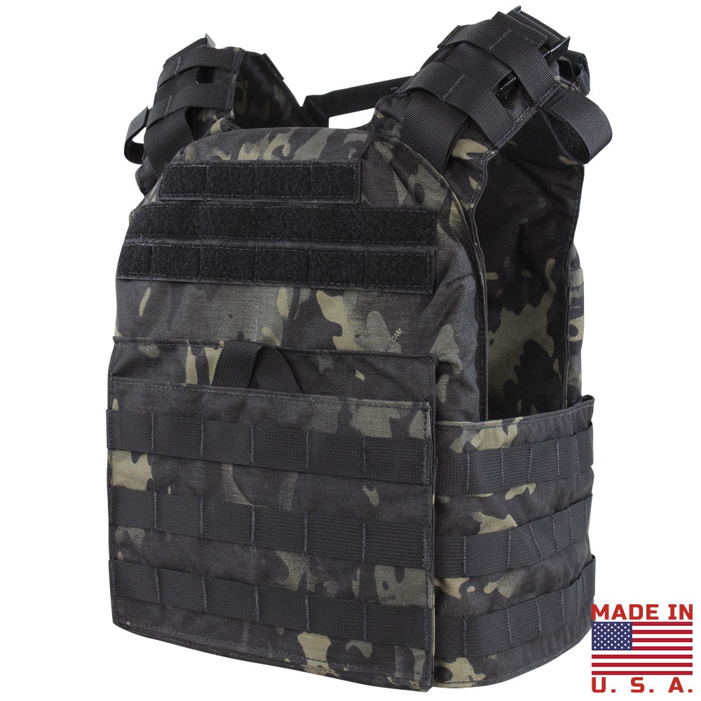 Condor Cyclone Plate Carrier Multicam Black-Tactical Gear UK