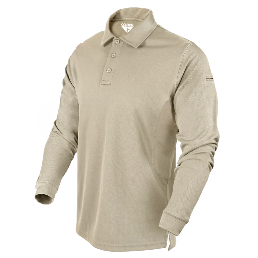 Condor Performance Long Sleeve Tactical Polo-Tactical Gear UK