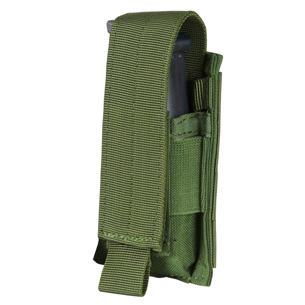 Condor Single Pistol Mag Pouch Olive Drab-Tactical Gear UK