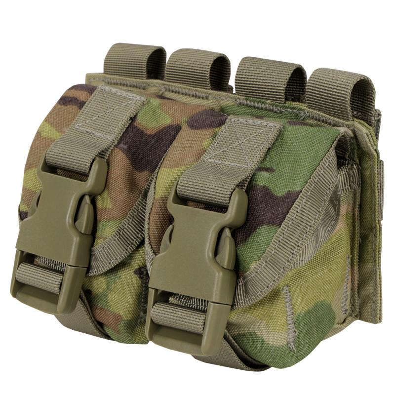 Condor Tactical MA14 MOLLE Modular Military Double Frag Grenade Pouch-Tactical Gear UK