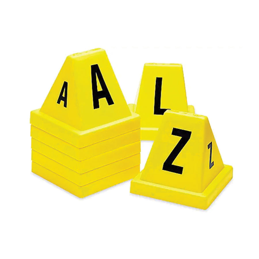 CSI Co Letter Cones A-Z - Yellow-Tactical Gear UK