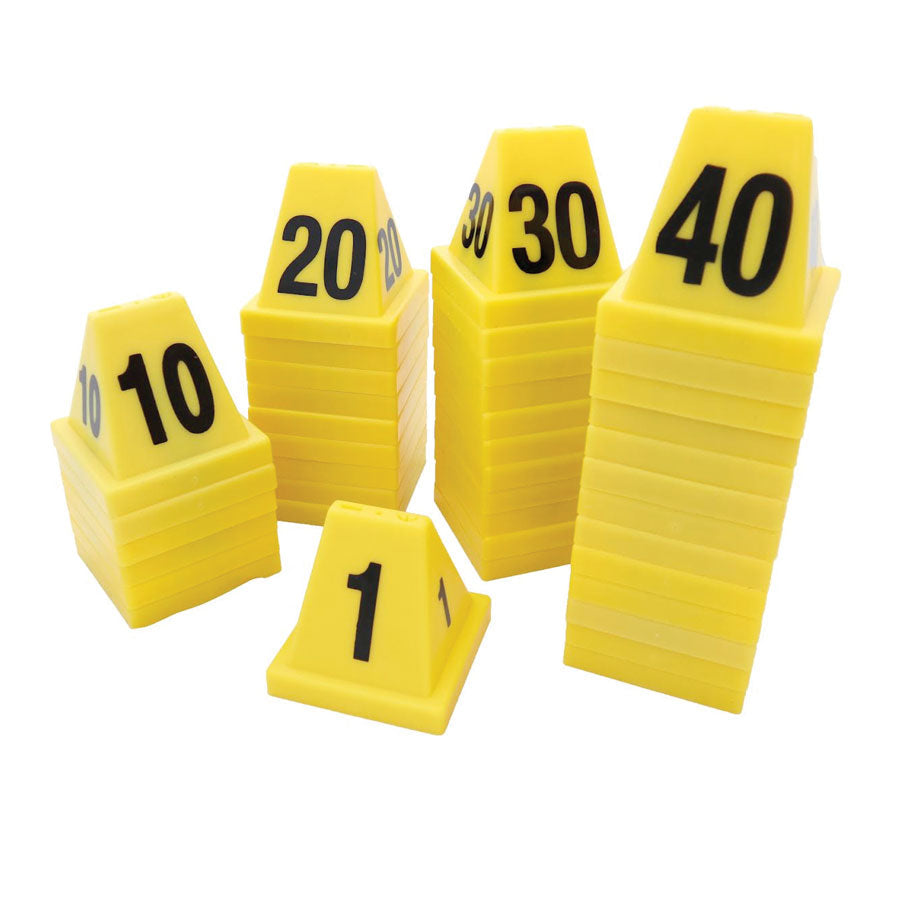CSI Co Number Cones Yellow-Tactical Gear UK