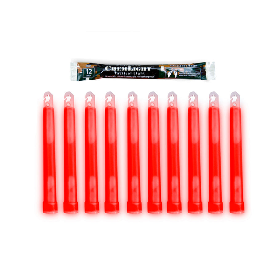 Cyalume ChemLight 6'' 10 Pack-Tactical Gear UK